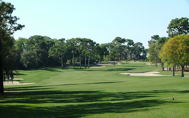 Tee Shot 9th Hole