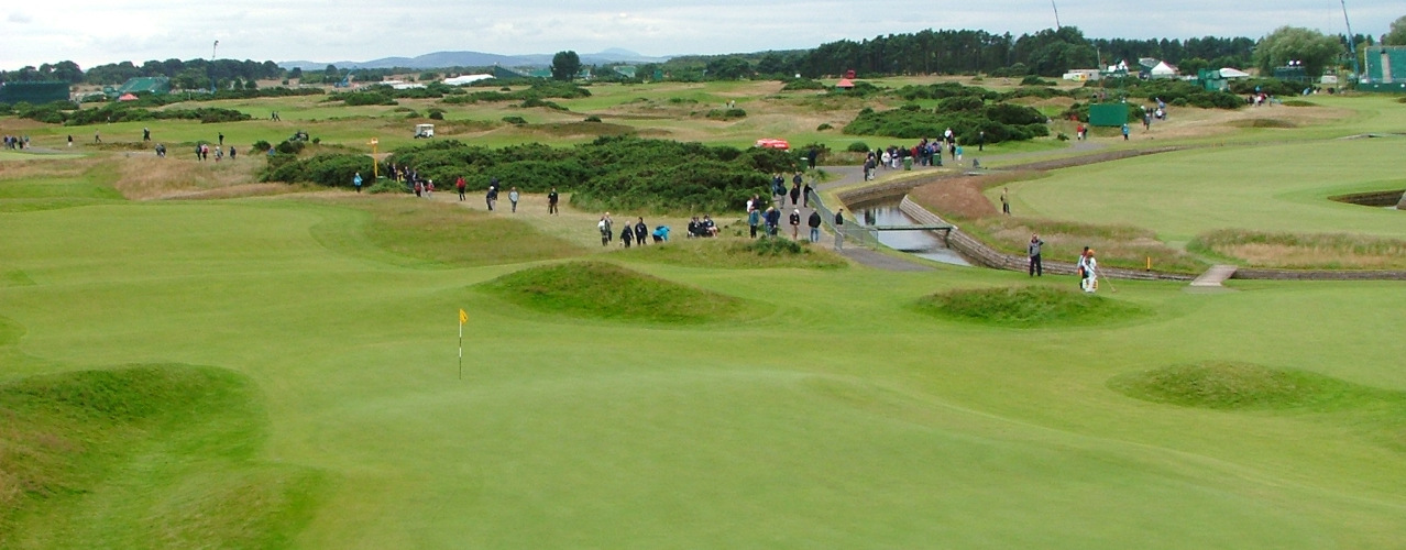 Golf course landscape