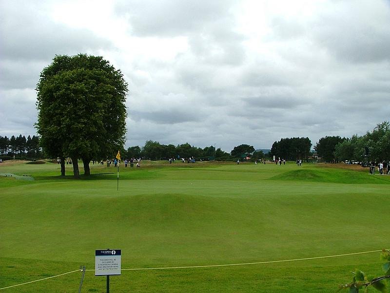 Carnoustie Championship Course hole 10 green