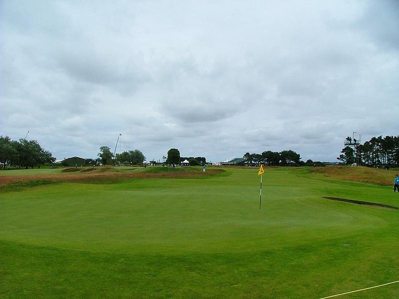 Carnoustie Championship Course hole 11 green