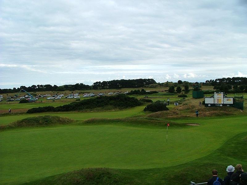 Carnoustie Championship Course hole 14 green