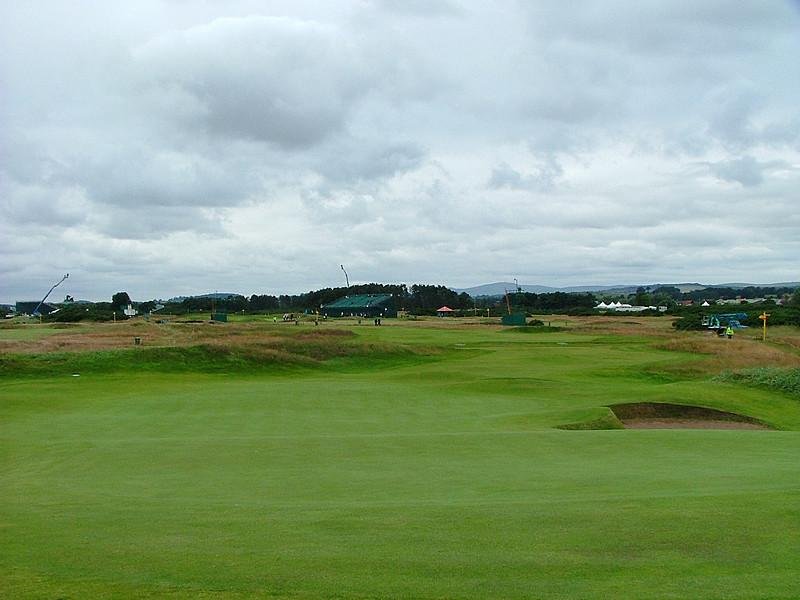 Carnoustie Championship Course hole 5 green