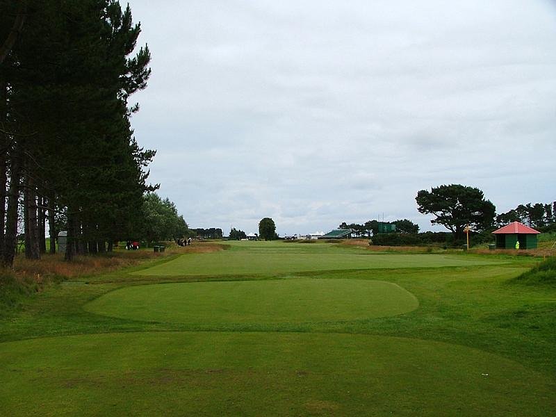 Carnoustie Championship Course hole 10 par-4 tee view