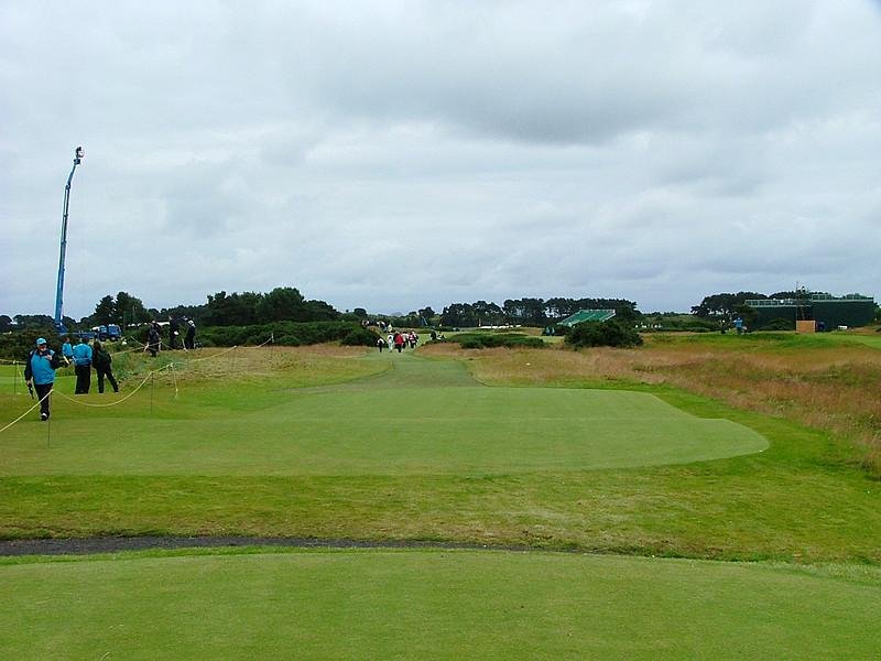 Carnoustie Championship Course hole 12 par-4 tee view