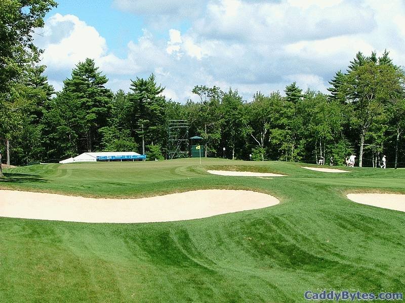 TPC Boston 15th hole entry view