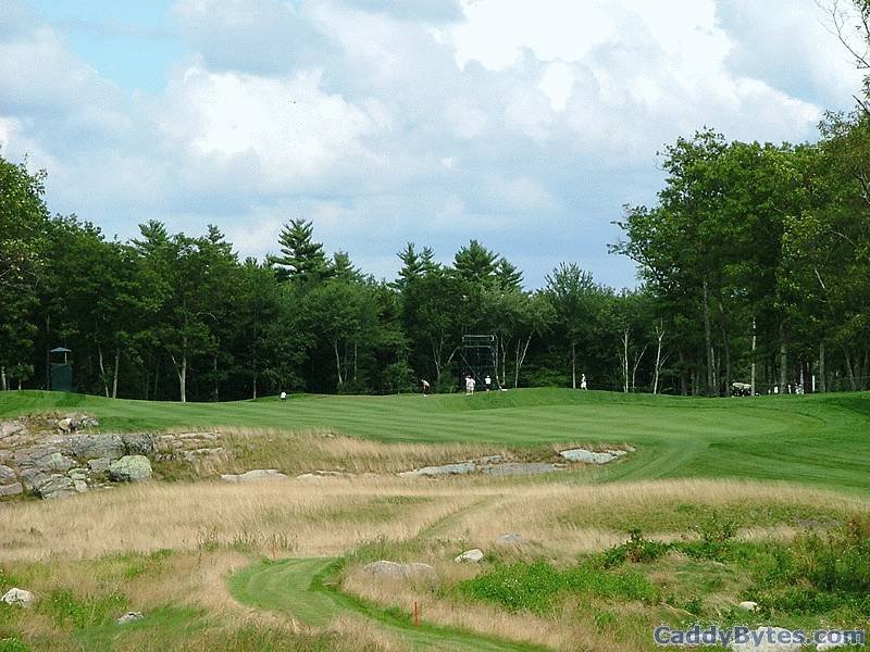 TPC Boston 13th hole tee-shot view