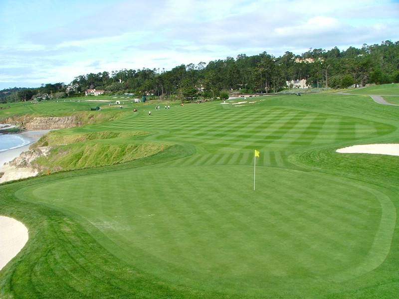 Pebble Beach Hole 10 green