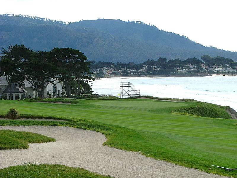 Pebble Beach Hole 10 second shot