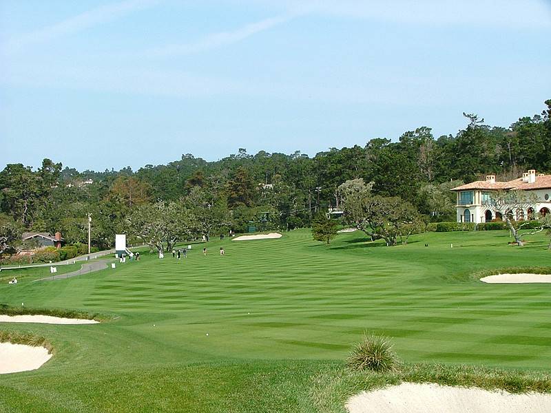 Pebble Beach Hole 14 second shot