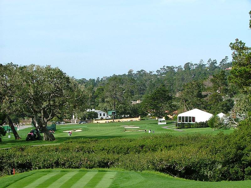 Pebble Beach Hole 15 par 4