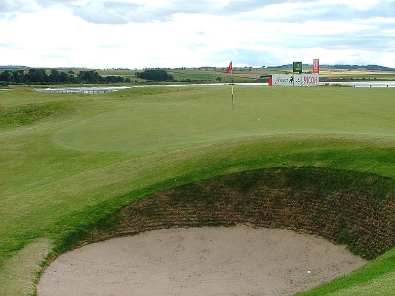 Old Course at St Andrews hole 11 bunker