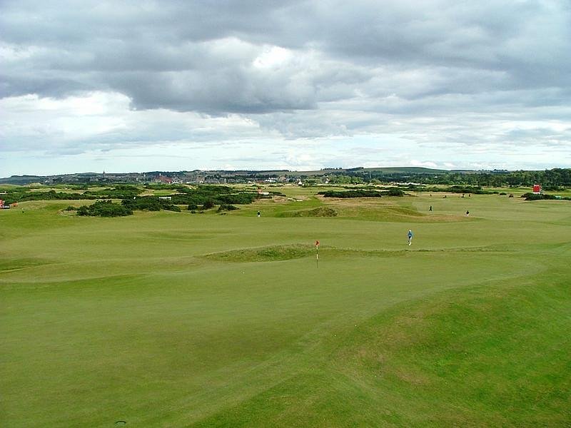 Old Course at St Andrews hole 11 green