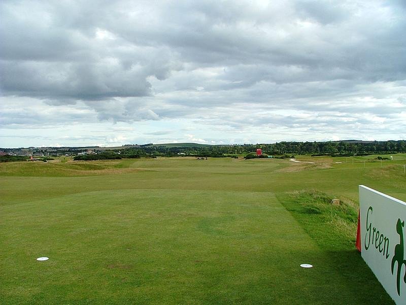 Old Course at St Andrews hole 12 tee view