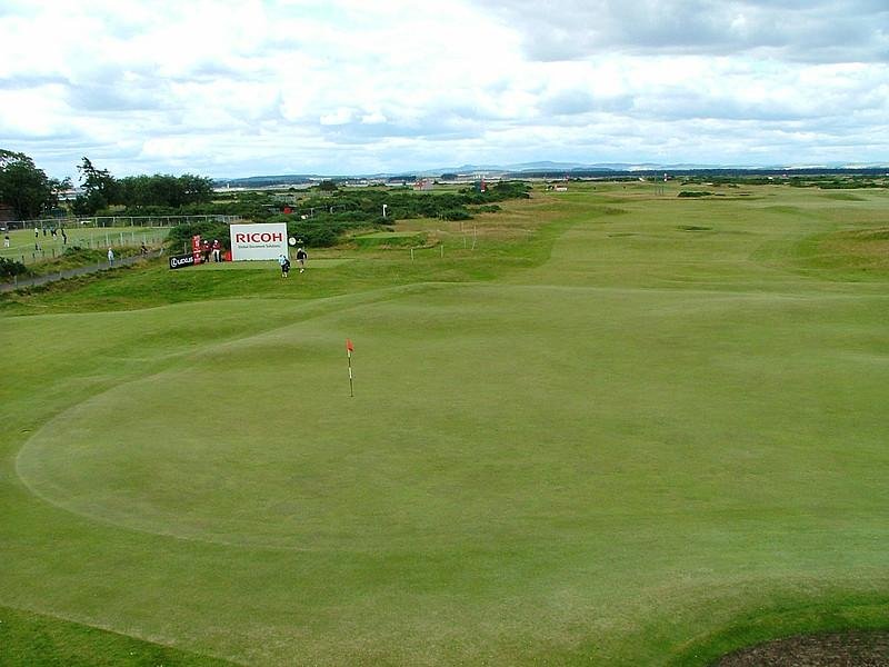 Old Course at St Andrews hole 15 green