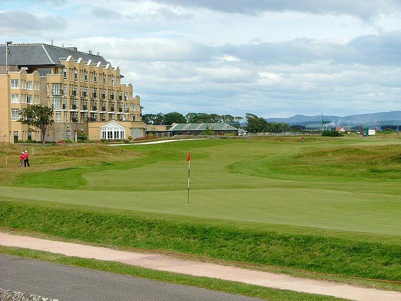 Old Course at St Andrews hole 17 green