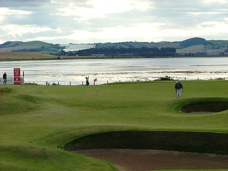 Old Course at St Andrews hole 11 par-3 tee view
