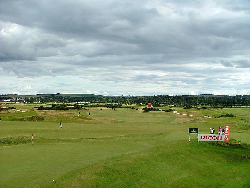 Old Course at St Andrews hole 12 par-4 tee view
