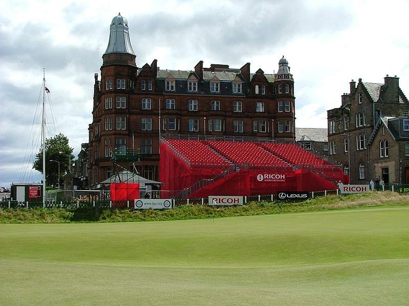 Old Course at St Andrews hole 18 Valley of Sin