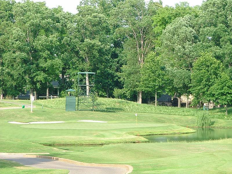 TPC Southwind hole 14 par-3 tee view