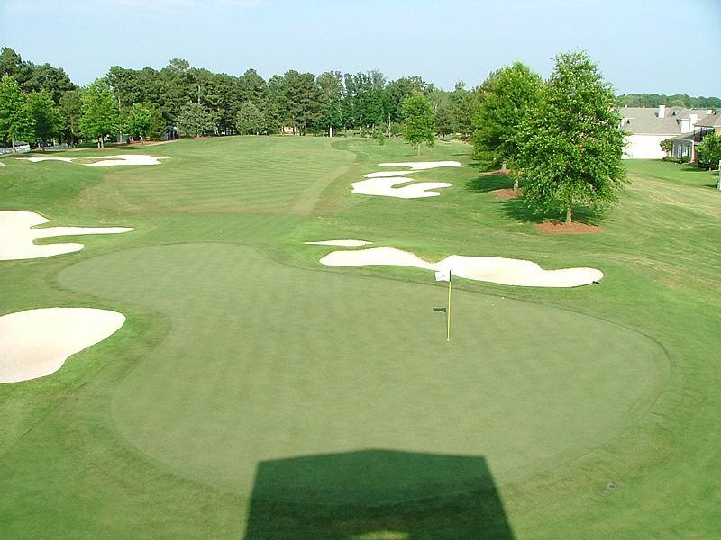 TPC Southwind hole 16 par-5 tee view
